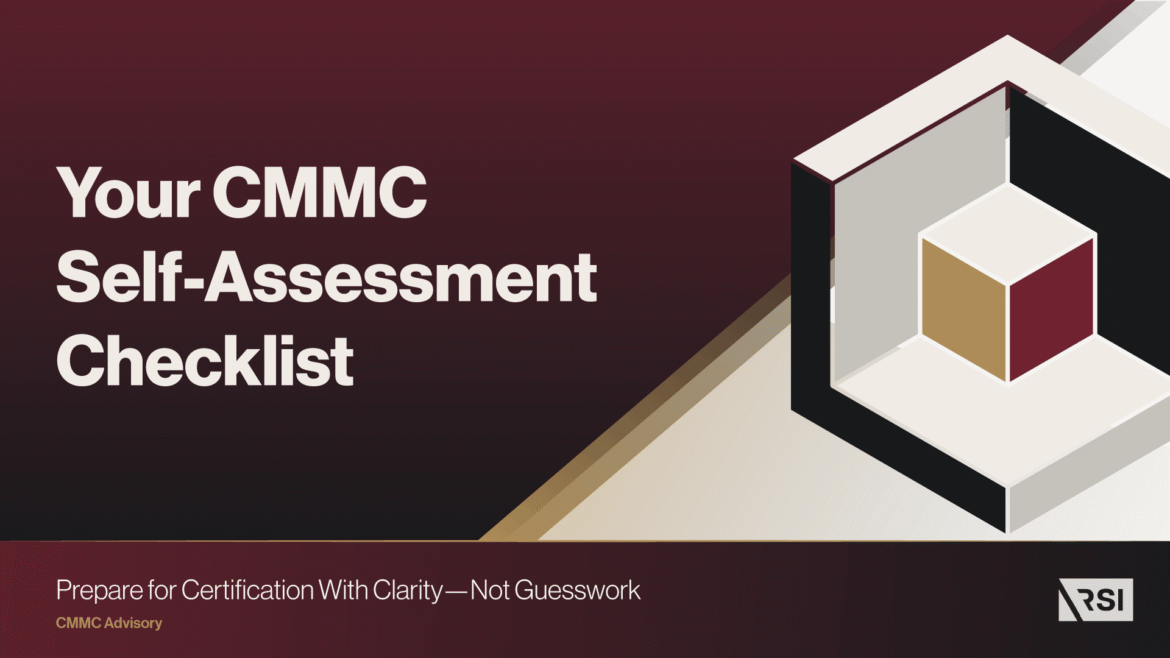CMMC Self-Assessment